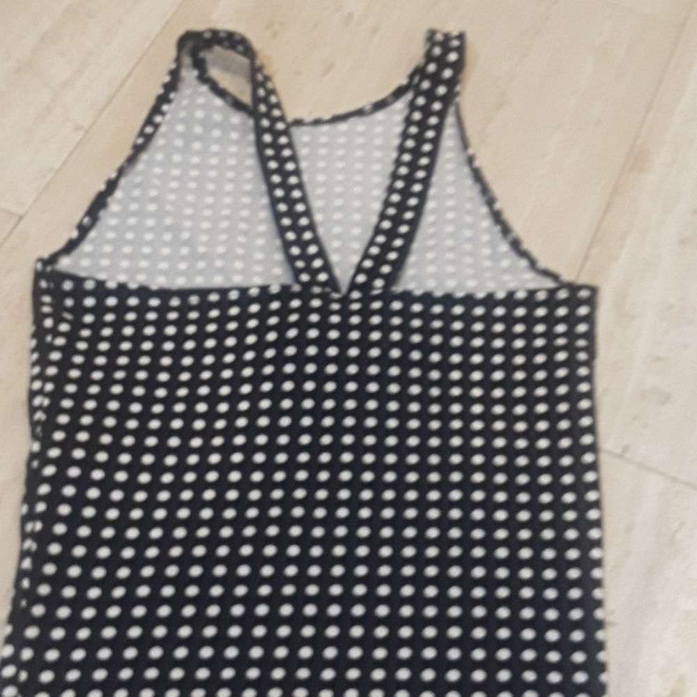 Abercrombie & Fitch Polka Dot Tank Top - Picture 2 of 4